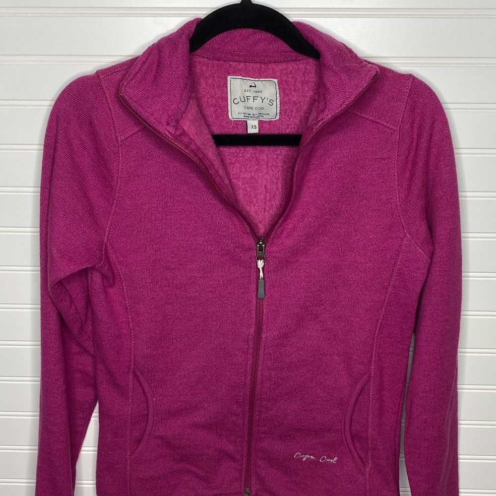 Cuffy’s Cape Cod Sweatshirt Jacket With Zipper XS